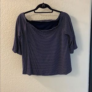 Off the shoulder shirt